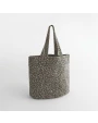 WESTFORDMILL Tragetasche aus Canvas mit Leopardenmuster Taschen personalisierbar