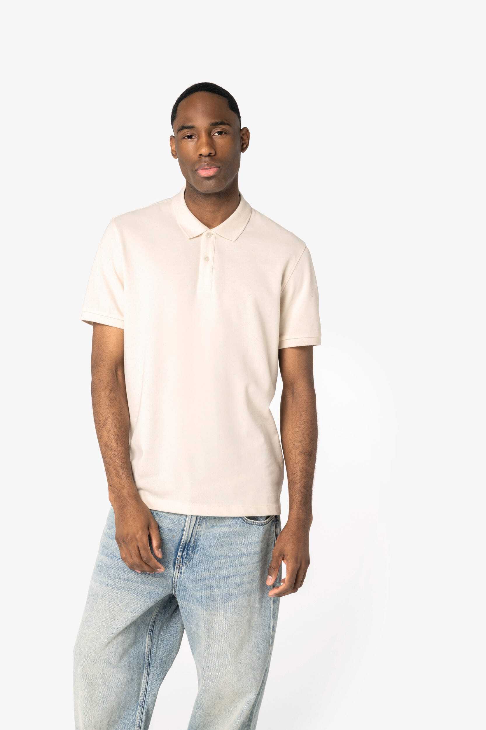 Polos personnalisable NATIVE SPIRIT Polo écoresponsable maille piquée homme