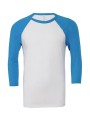 BELLA-CANVAS UNISEX 3/4 SLEEVE BASEBALL TEE /api/colors/325fcc38-93c7-49ad-bbd3-ffa8d540ca50 personnalisable