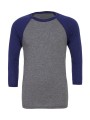 BELLA-CANVAS UNISEX 3/4 SLEEVE BASEBALL TEE /api/colors/8e331b5d-038f-4f8a-b7f7-41ea95c39cdb personnalisable