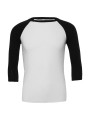 BELLA-CANVAS UNISEX 3/4 SLEEVE BASEBALL TEE /api/colors/f7bbab39-eed0-4e10-a2bb-e238550dbaf8 personnalisable