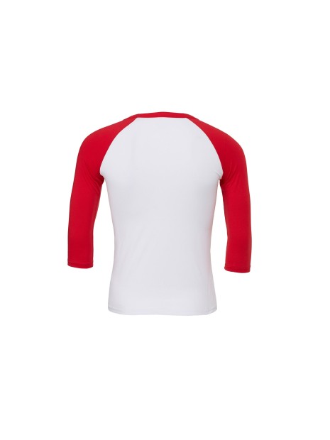 BELLA-CANVAS UNISEX 3/4 SLEEVE BASEBALL TEE /api/colors/9f92a202-c244-4977-9a4f-b1dea2a1d7fd personnalisable