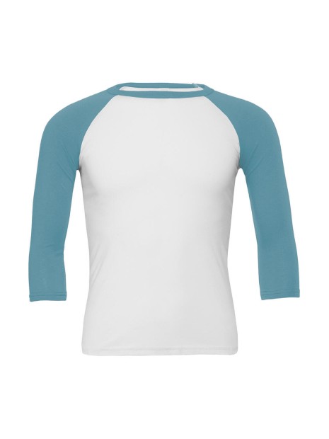 BELLA-CANVAS UNISEX 3/4 SLEEVE BASEBALL TEE /api/colors/f5e8c221-b011-4960-8d9b-e69c66a31b98 personnalisable