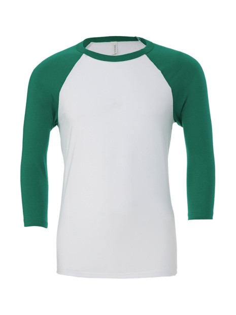 BELLA-CANVAS UNISEX 3/4 SLEEVE BASEBALL TEE /api/colors/97c45853-b6ec-4ce3-a738-4412d015d91c personnalisable
