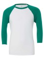 BELLA-CANVAS UNISEX 3/4 SLEEVE BASEBALL TEE /api/colors/995f1715-c0c8-4223-b313-f99831b8551a personnalisable