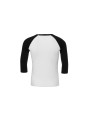 BELLA-CANVAS UNISEX 3/4 SLEEVE BASEBALL TEE /api/colors/f7bbab39-eed0-4e10-a2bb-e238550dbaf8 personnalisable