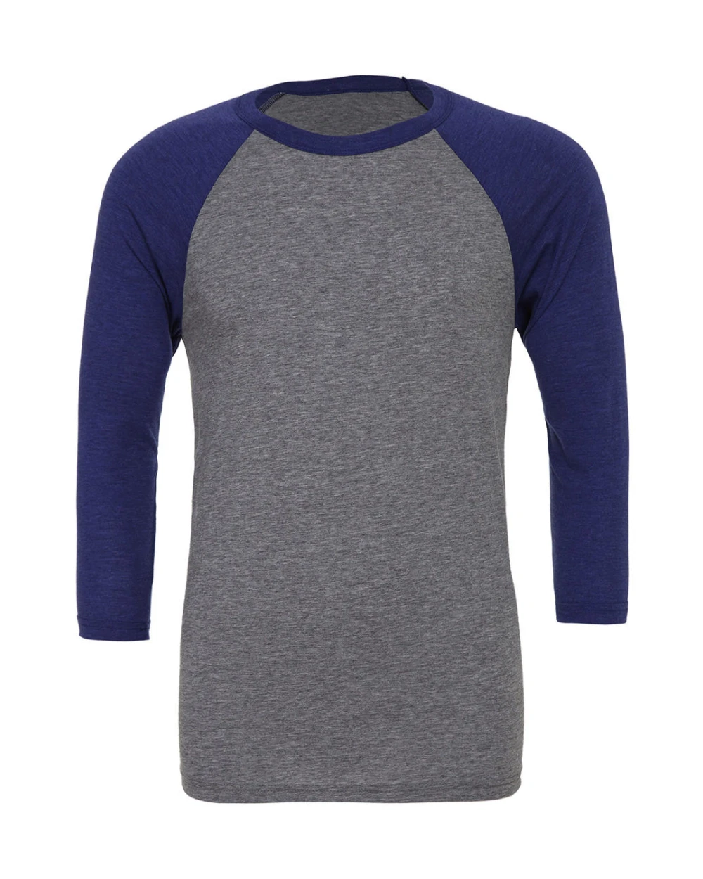 T-shirts BELLA-CANVAS UNISEX 3/4 SLEEVE BASEBALL TEE voor bedrukking &amp; borduring