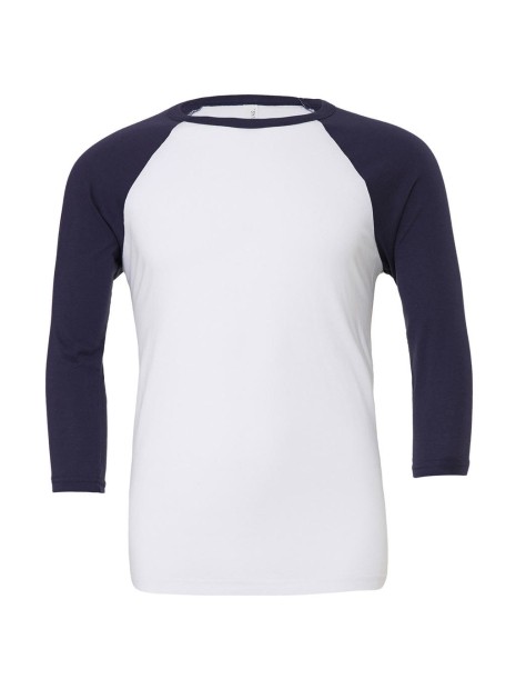 BELLA-CANVAS UNISEX 3/4 SLEEVE BASEBALL TEE /api/colors/7106f99d-2e20-4f66-8e9f-e598d6240563 personnalisable
