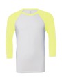 BELLA-CANVAS UNISEX 3/4 SLEEVE BASEBALL TEE /api/colors/e0d9c48a-5159-4f53-83fe-e04a264efe9a personnalisable