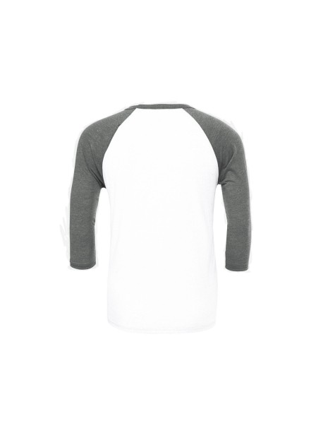 BELLA-CANVAS UNISEX 3/4 SLEEVE BASEBALL TEE /api/colors/7f3f3a0a-cc77-4ba9-995f-f2b056bec4b2 personnalisable