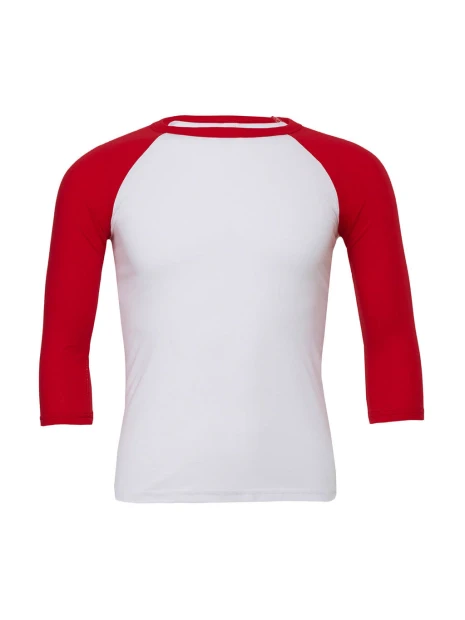 BELLA-CANVAS UNISEX 3/4 SLEEVE BASEBALL TEE /api/colors/9f92a202-c244-4977-9a4f-b1dea2a1d7fd personnalisable