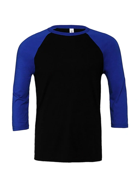 BELLA-CANVAS UNISEX 3/4 SLEEVE BASEBALL TEE /api/colors/90cdcb1f-f4fb-4891-99f0-9886e0234ced personnalisable