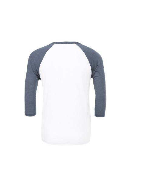 BELLA-CANVAS UNISEX 3/4 SLEEVE BASEBALL TEE /api/colors/f5e8c221-b011-4960-8d9b-e69c66a31b98 personnalisable