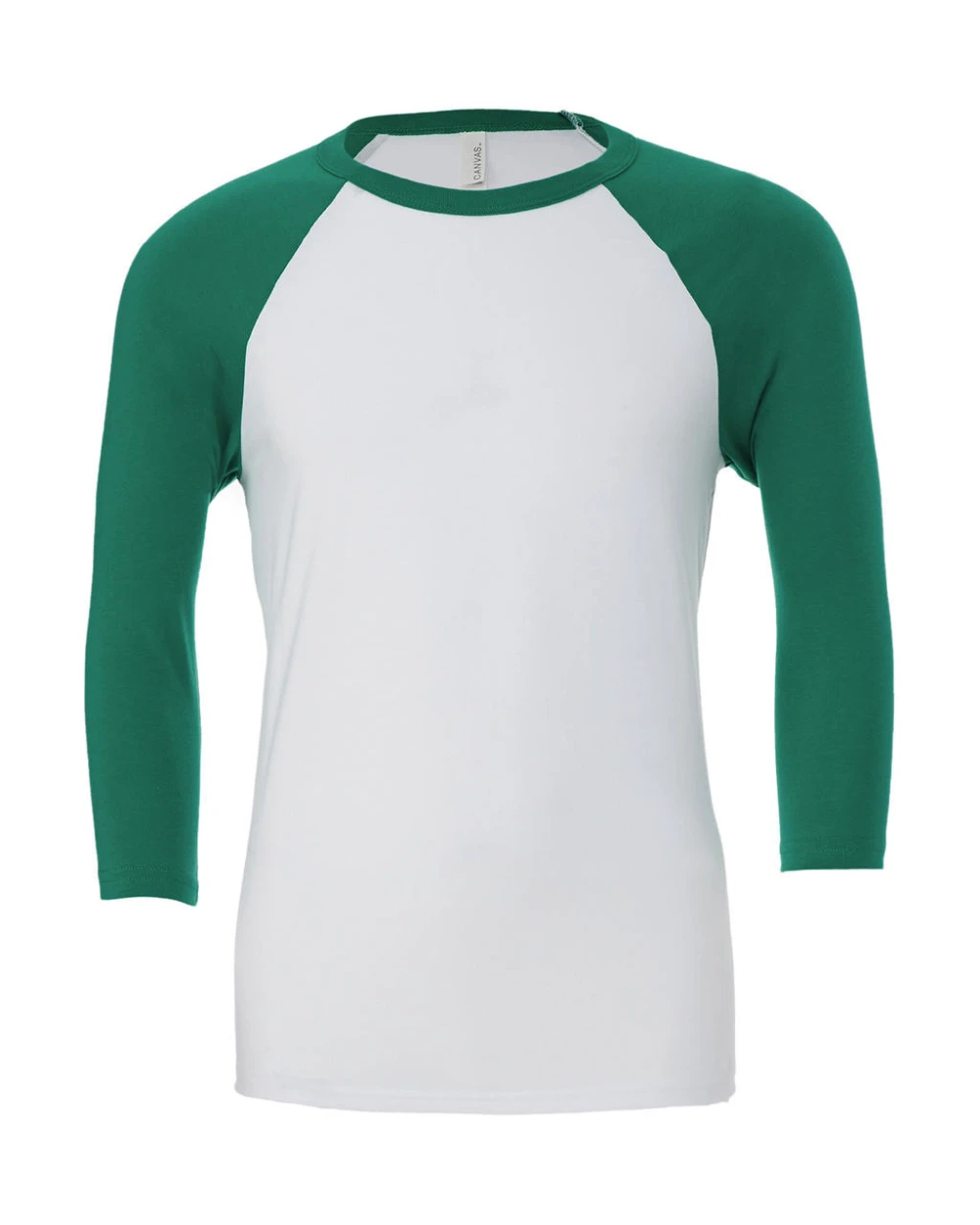 T-shirts BELLA-CANVAS UNISEX 3/4 SLEEVE BASEBALL TEE voor bedrukking &amp; borduring
