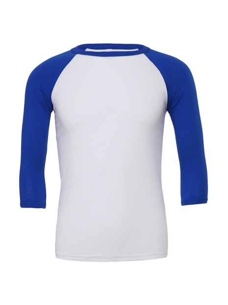 BELLA-CANVAS UNISEX 3/4 SLEEVE BASEBALL TEE /api/colors/66c6c9fd-4ff4-4b1c-b5f0-a9c303cb7220 personnalisable