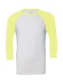 BELLA-CANVAS UNISEX 3/4 SLEEVE BASEBALL TEE /api/colors/e0d9c48a-5159-4f53-83fe-e04a264efe9a personnalisable