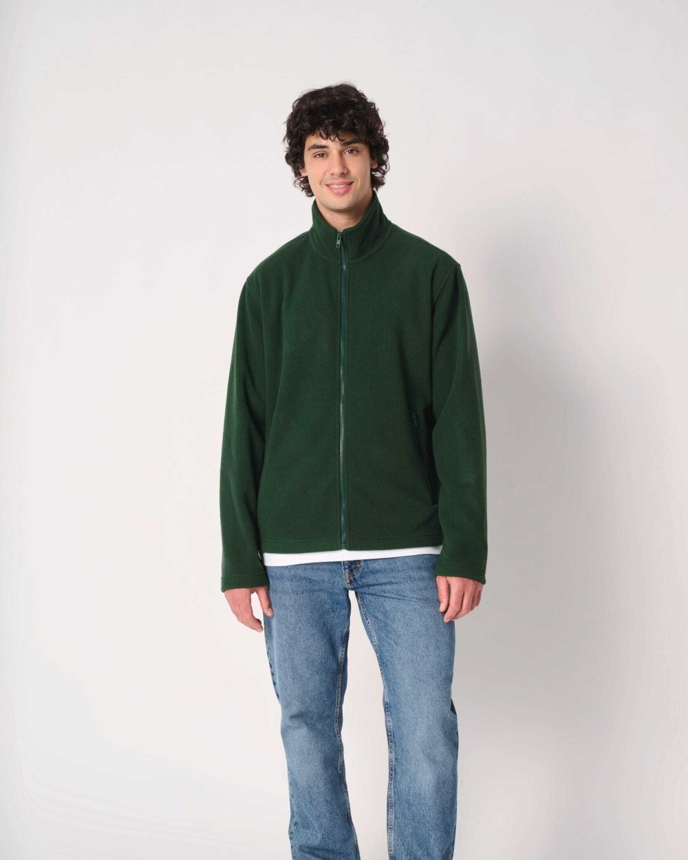 Laines polaires personnalisable IDEAL BASIC BRAND Veste polaire unisexe