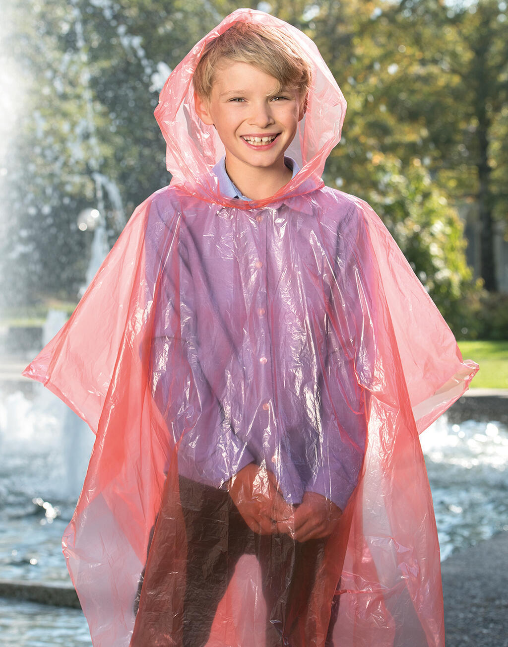 Vestes personnalisable KORNTEX Disposable Raining Poncho „Sumatra“ for Children