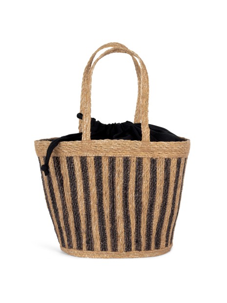 KIMOOD Sac panier rayé en jonc de mer /api/colors/f510412c-fdd3-432a-9a8b-13a2e2bc53c8 personnalisable