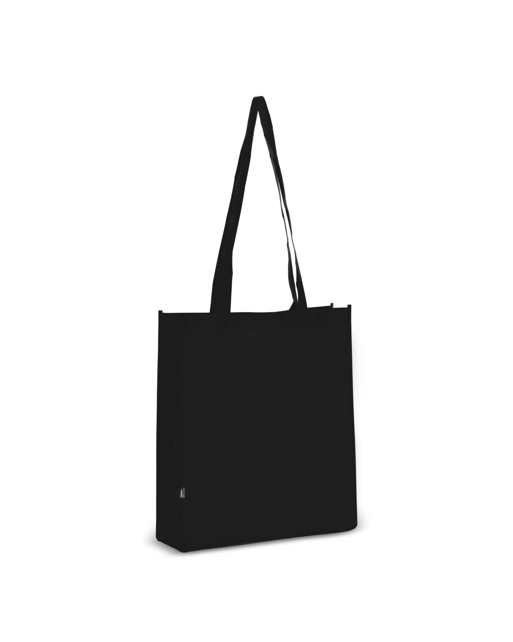 Tassen & Zakken 4DO R-PET Draagtas non-woven 38 x 9 x 42cm 75g/m² voor bedrukking &amp; borduring