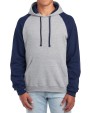 JERZEES NuBlend Colour Block Raglan Hooded Sweatshirt Sweatshirts personalisierbar