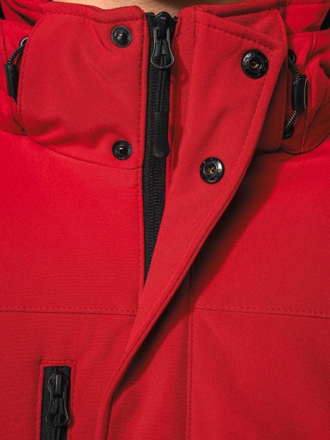 Softshells à personnaliser KARIBAN Parka softshell doublée capuche homme 