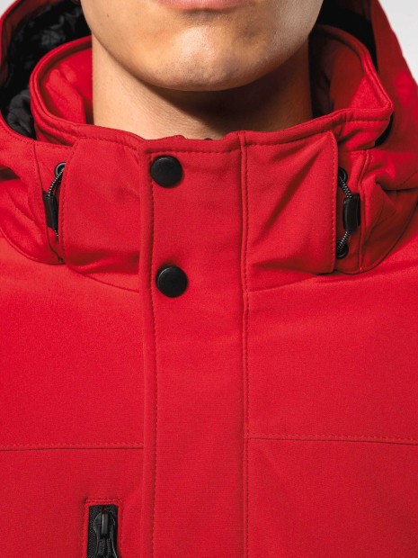 Softshells à personnaliser KARIBAN Parka softshell doublée capuche homme 