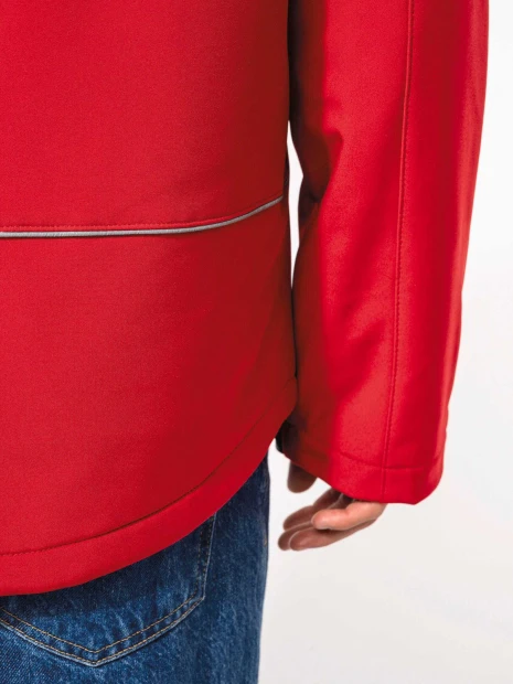 Softshells à personnaliser KARIBAN Parka softshell doublée capuche homme 