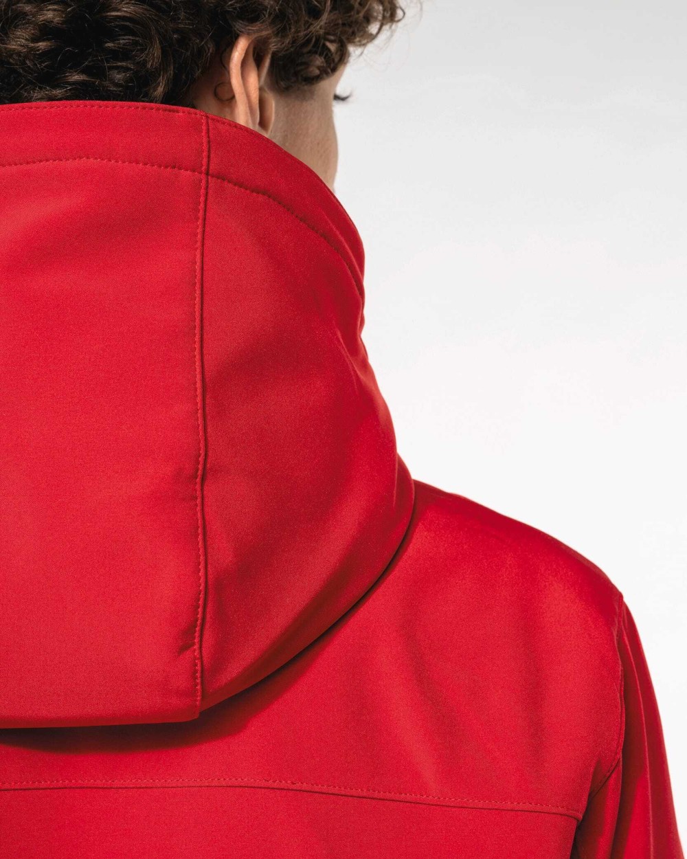 Softshells KARIBAN Gewatteerde softshell herenparka met capuchon voor bedrukking &amp; borduring