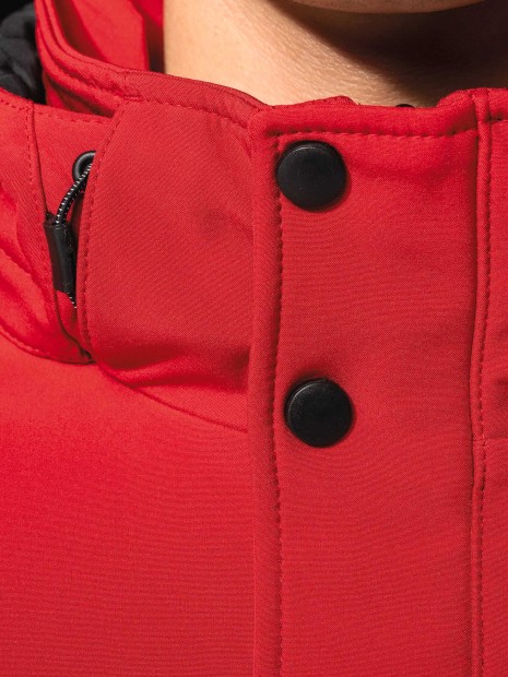 Softshells à personnaliser KARIBAN Parka softshell doublée capuche homme 