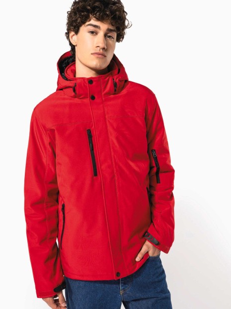 Softshells à personnaliser KARIBAN Parka softshell doublée capuche homme 