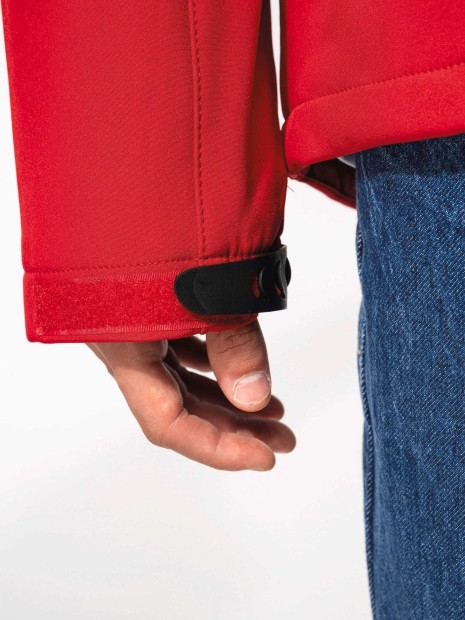 Softshells à personnaliser KARIBAN Parka softshell doublée capuche homme 