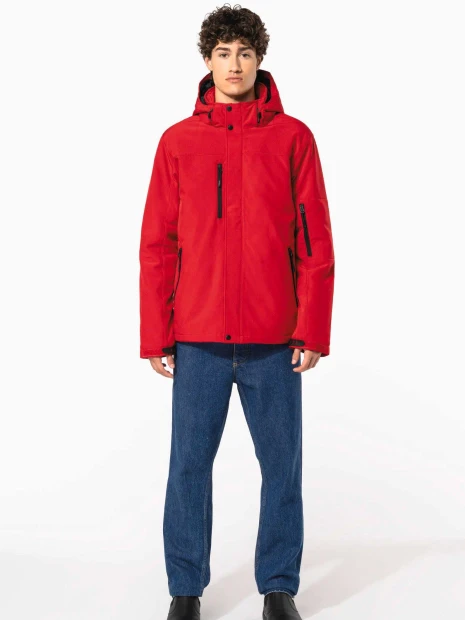 Softshells à personnaliser KARIBAN Parka softshell doublée capuche homme 