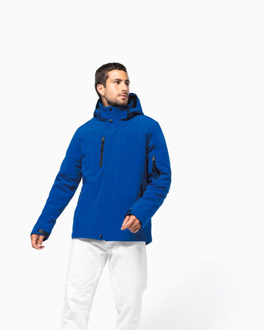 Softshells personnalisable KARIBAN Parka softshell doublée capuche homme