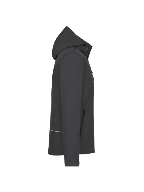 KARIBAN Parka softshell doublée capuche homme /api/colors/20c94c25-18de-40b8-aaba-78338c33ca22 personnalisable