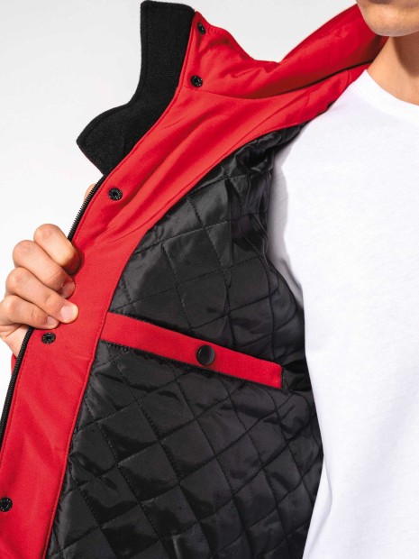 Softshells à personnaliser KARIBAN Parka softshell doublée capuche homme 