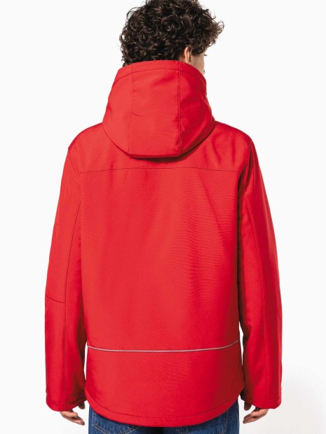 Softshells à personnaliser KARIBAN Parka softshell doublée capuche homme 