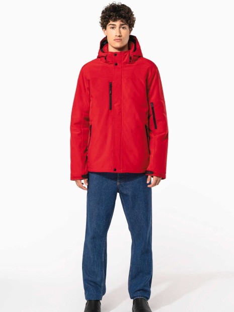 Softshells à personnaliser KARIBAN Parka softshell doublée capuche homme 
