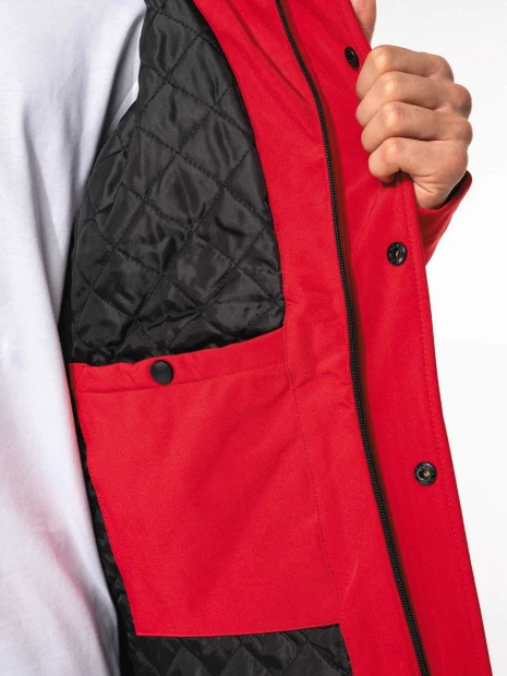 Softshells à personnaliser KARIBAN Parka softshell doublée capuche homme 