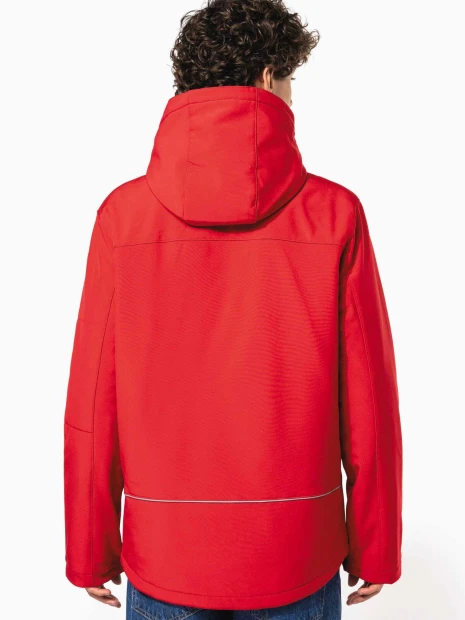 Softshells à personnaliser KARIBAN Parka softshell doublée capuche homme 