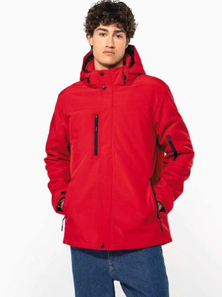 Parka softshell doublée capuche homme