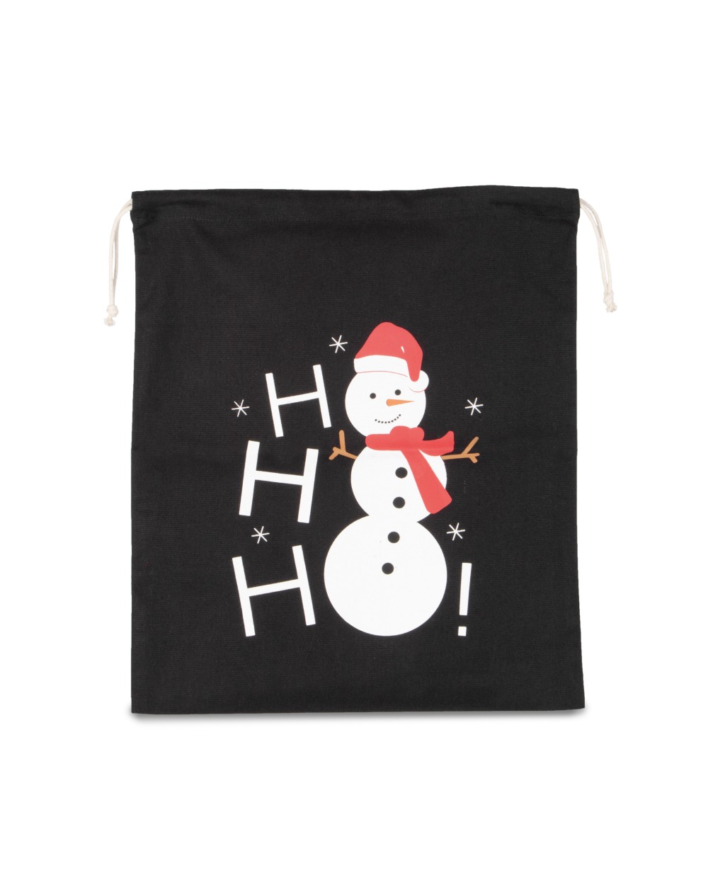 Sacs & Bagagerie personnalisable KIMOOD Sac coton à cordon motif bonhomme de neige