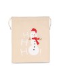 Sacs & Bagagerie personnalisable KIMOOD Sac coton à cordon motif bonhomme de neige