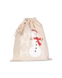 Sacs & Bagagerie personnalisable KIMOOD Sac coton à cordon motif bonhomme de neige