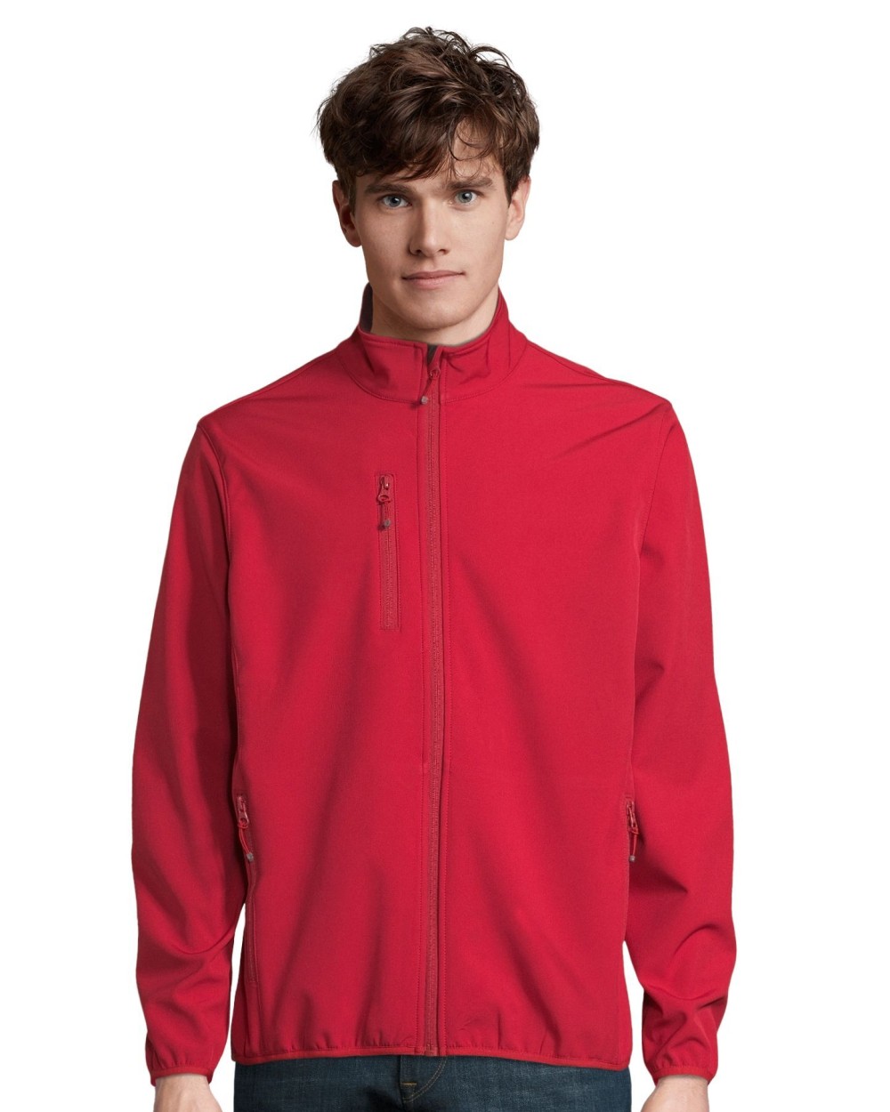 Vestes personnalisable SOL'S Men´s Falcon Zipped Softshell Jacket