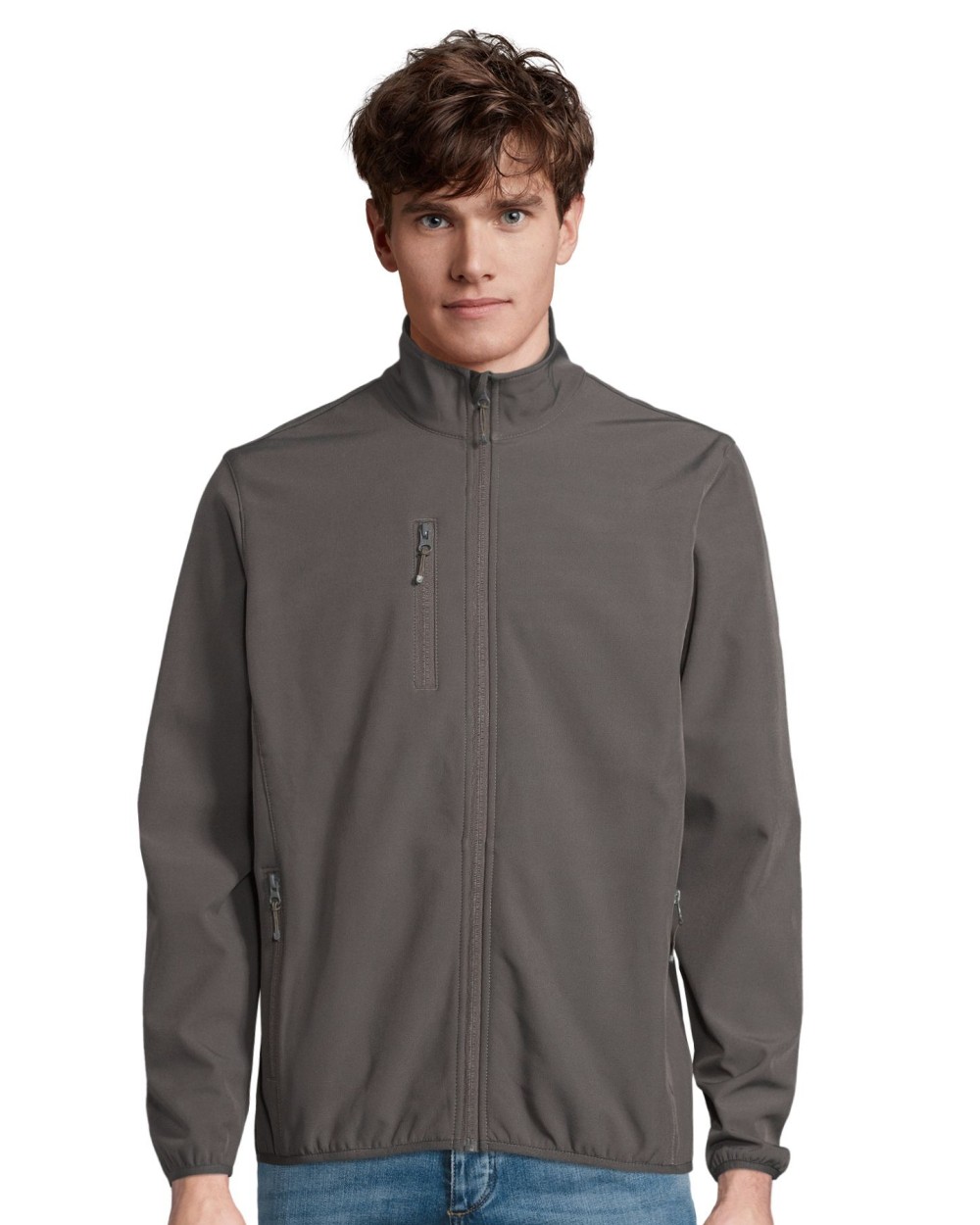 SOL'S Men´s Falcon Zipped Softshell Jacket Jacken personalisierbar
