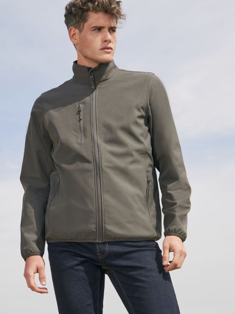 Vestes à personnaliser SOL'S Men´s Falcon Zipped Softshell Jacket 
