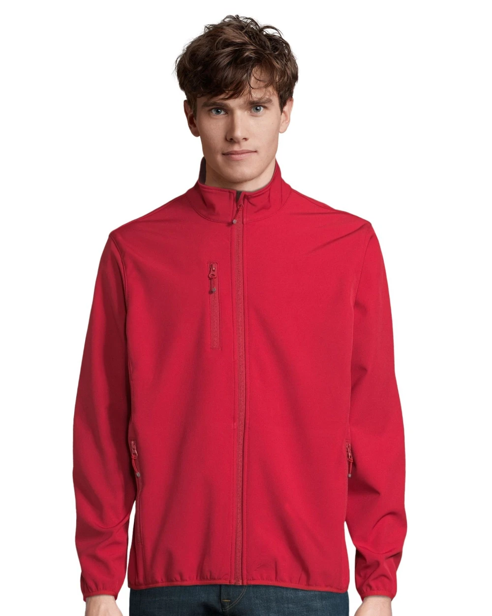 Vestes personnalisable SOL'S Men´s Falcon Zipped Softshell Jacket