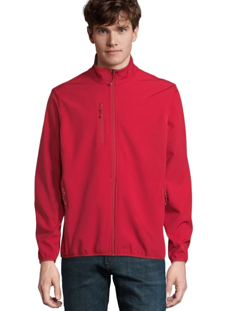 Vestes à personnaliser SOL'S Men´s Falcon Zipped Softshell Jacket 