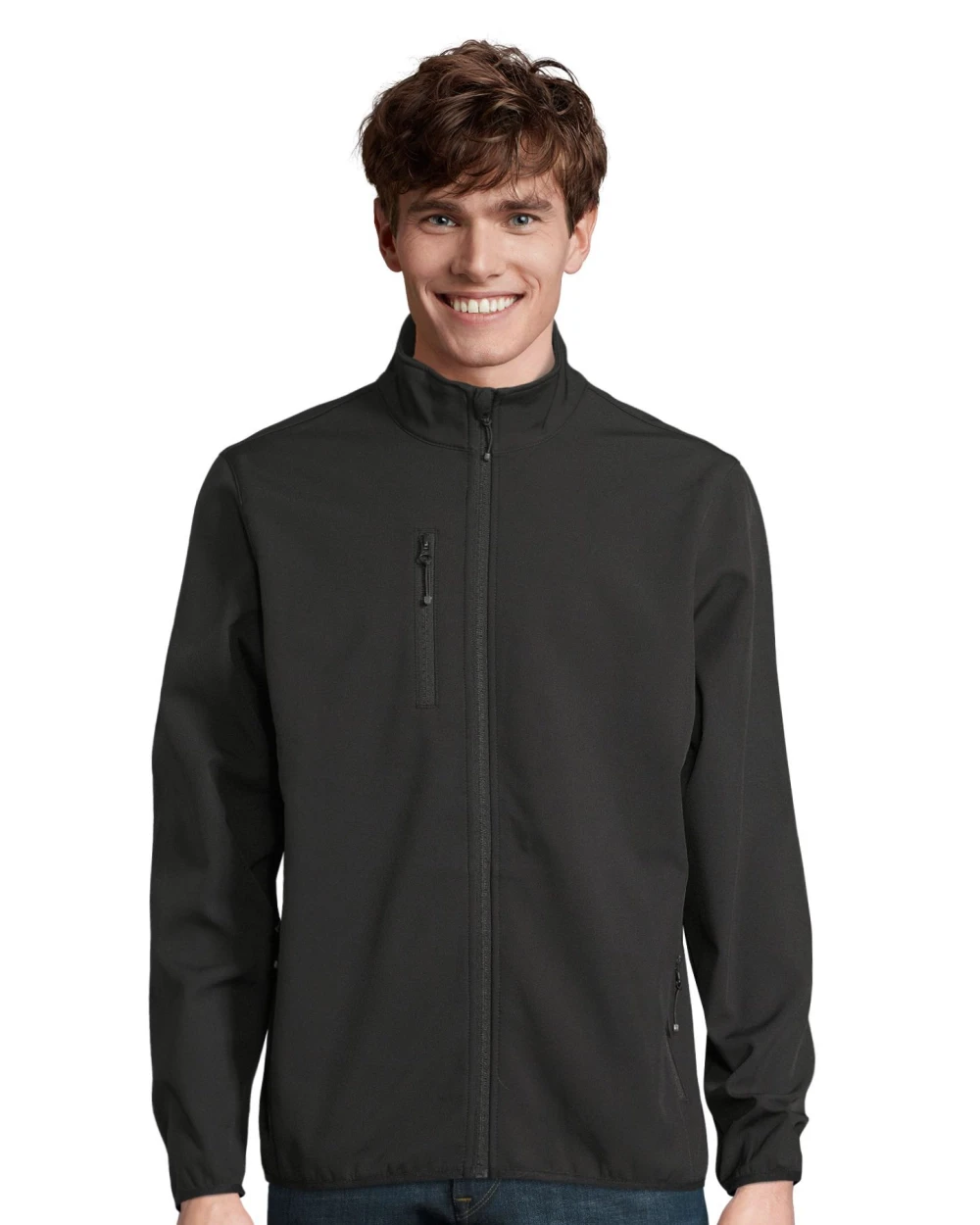 Jassen SOL'S Men´s Falcon Zipped Softshell Jacket voor bedrukking &amp; borduring